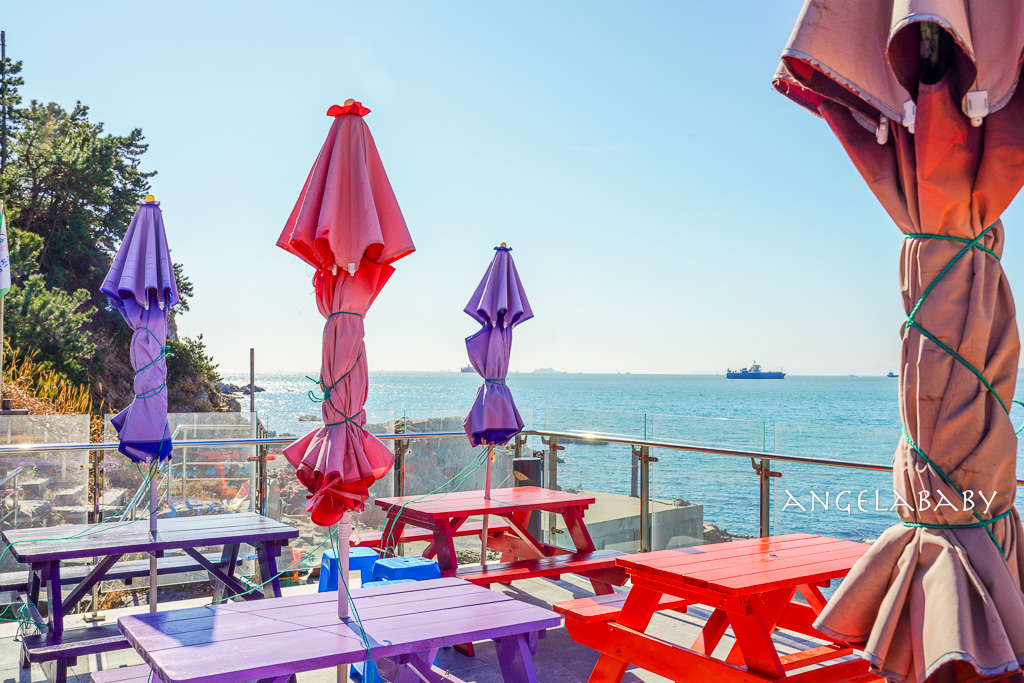 釜山景點『影島海女村』大啖海女海鮮拉麵、海膽飯卷 @梅格(Angelababy)享樂日記