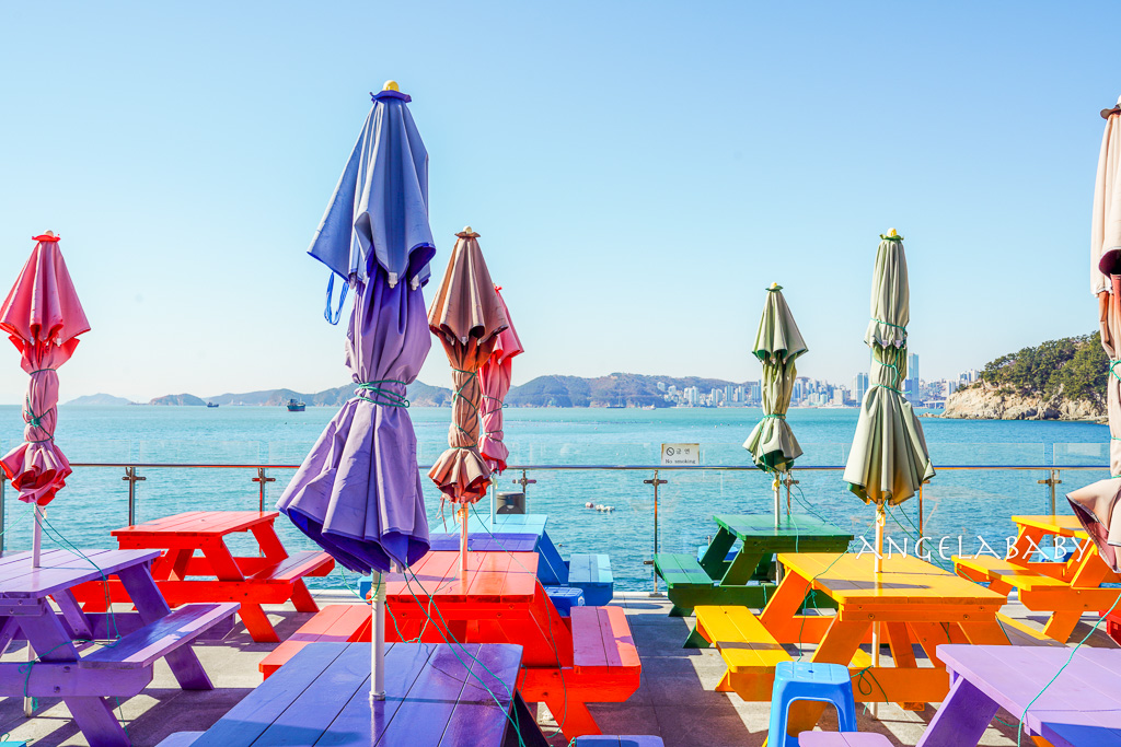 釜山景點『影島海女村』大啖海女海鮮拉麵、海膽飯卷 @梅格(Angelababy)享樂日記