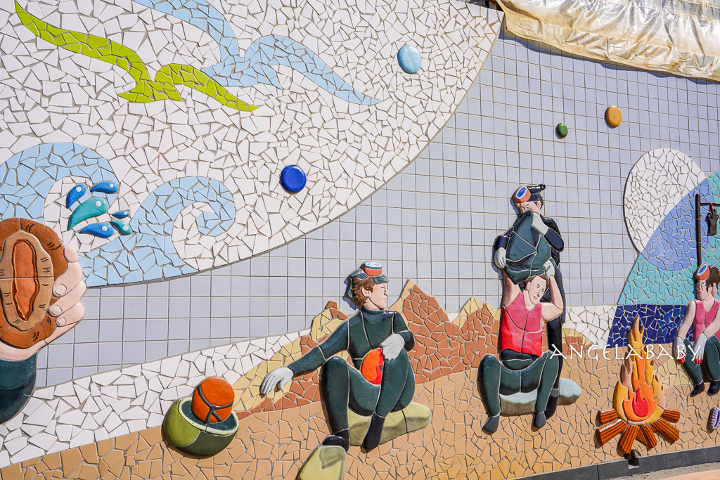 釜山景點『影島海女村』大啖海女海鮮拉麵、海膽飯卷 @梅格(Angelababy)享樂日記