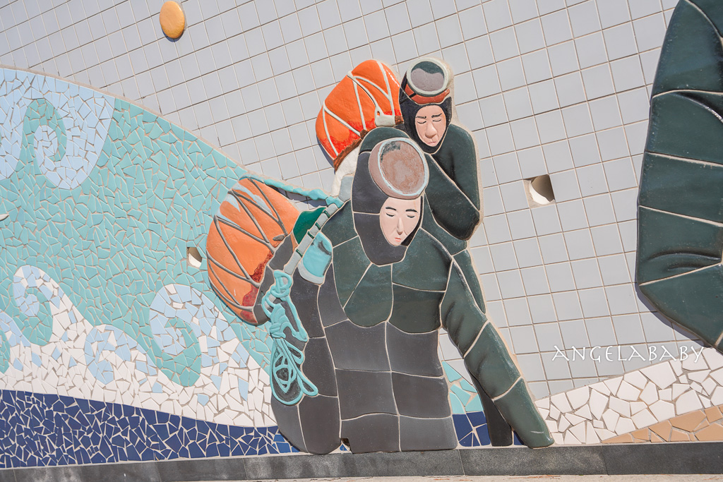 釜山景點『影島海女村』大啖海女海鮮拉麵、海膽飯卷 @梅格(Angelababy)享樂日記