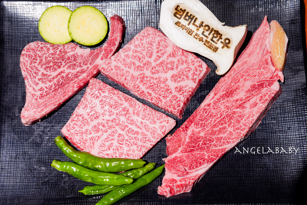 釜山西面烤肉推薦『西面九號韓牛』肉質太強豪華套餐還附上一瓶燒酒超讚 @梅格(Angelababy)享樂日記