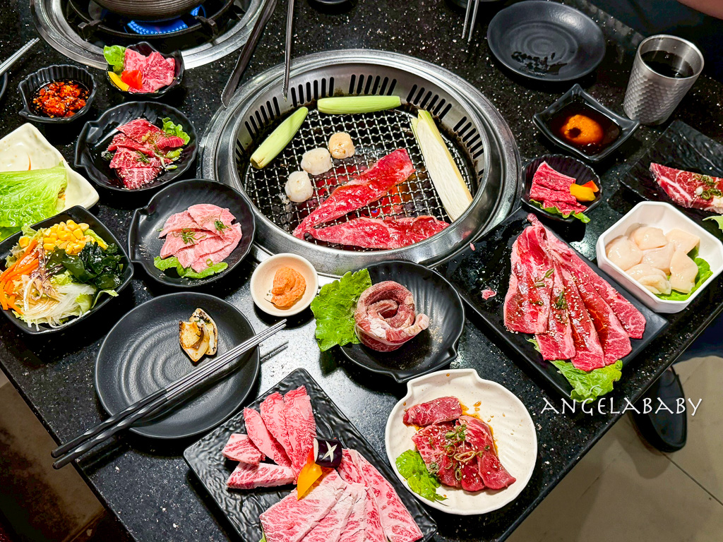 桃園燒肉吃到飽『相演無煙燒肉』價格、訂位。F1和牛、北海道干貝、牛舌、生蠔通通吃到飽 @梅格(Angelababy)享樂日記
