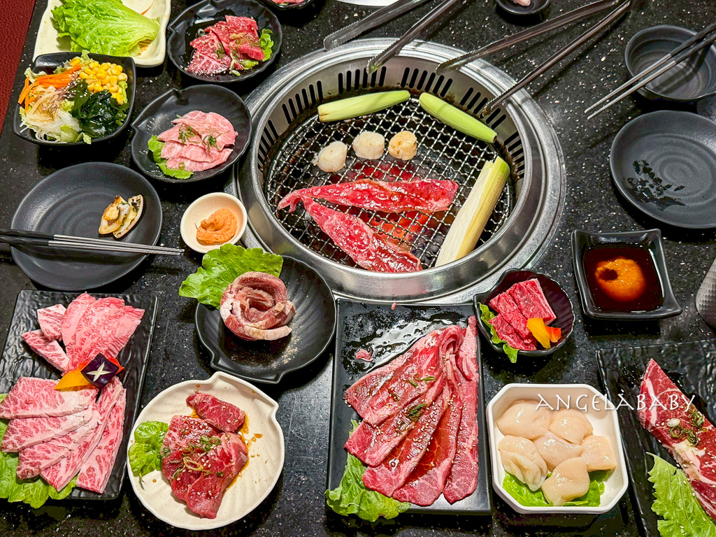 桃園燒肉吃到飽『相演無煙燒肉』價格、訂位。F1和牛、北海道干貝、牛舌、生蠔通通吃到飽 @梅格(Angelababy)享樂日記