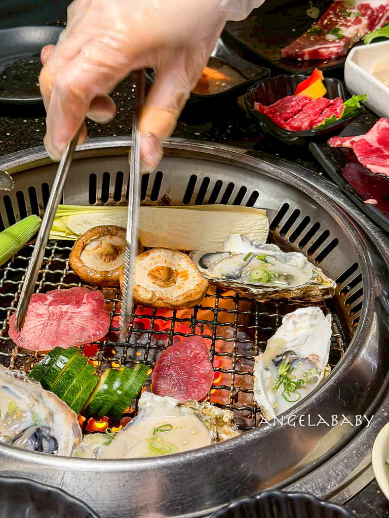 桃園燒肉吃到飽『相演無煙燒肉』價格、訂位。F1和牛、北海道干貝、牛舌、生蠔通通吃到飽 @梅格(Angelababy)享樂日記