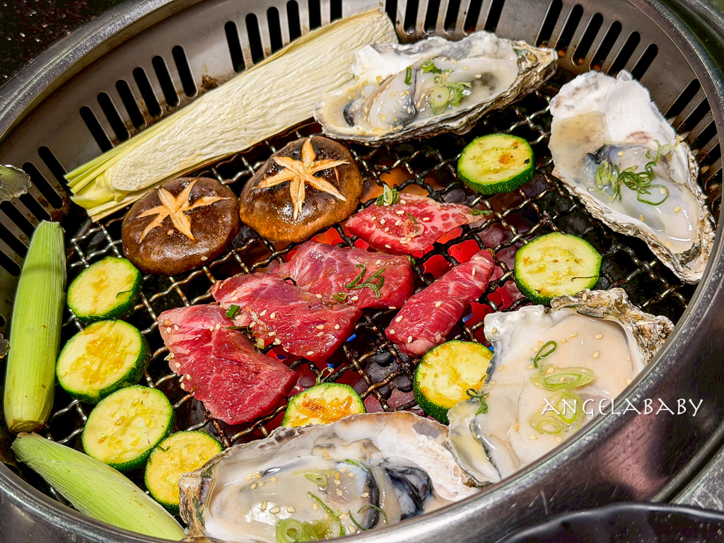 桃園燒肉吃到飽『相演無煙燒肉』價格、訂位。F1和牛、北海道干貝、牛舌、生蠔通通吃到飽 @梅格(Angelababy)享樂日記