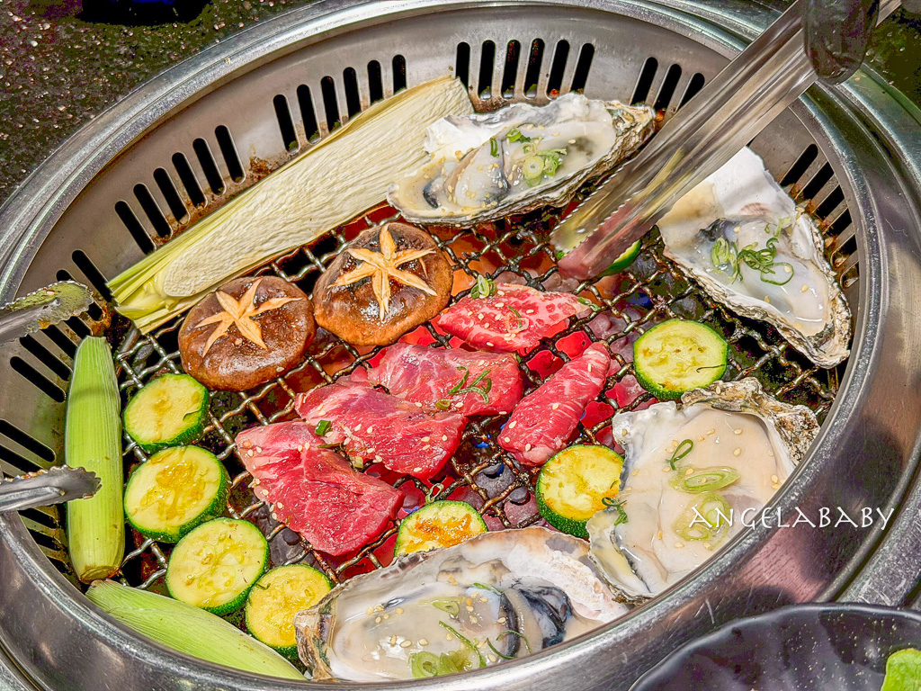 桃園燒肉吃到飽『相演無煙燒肉』價格、訂位。F1和牛、北海道干貝、牛舌、生蠔通通吃到飽 @梅格(Angelababy)享樂日記