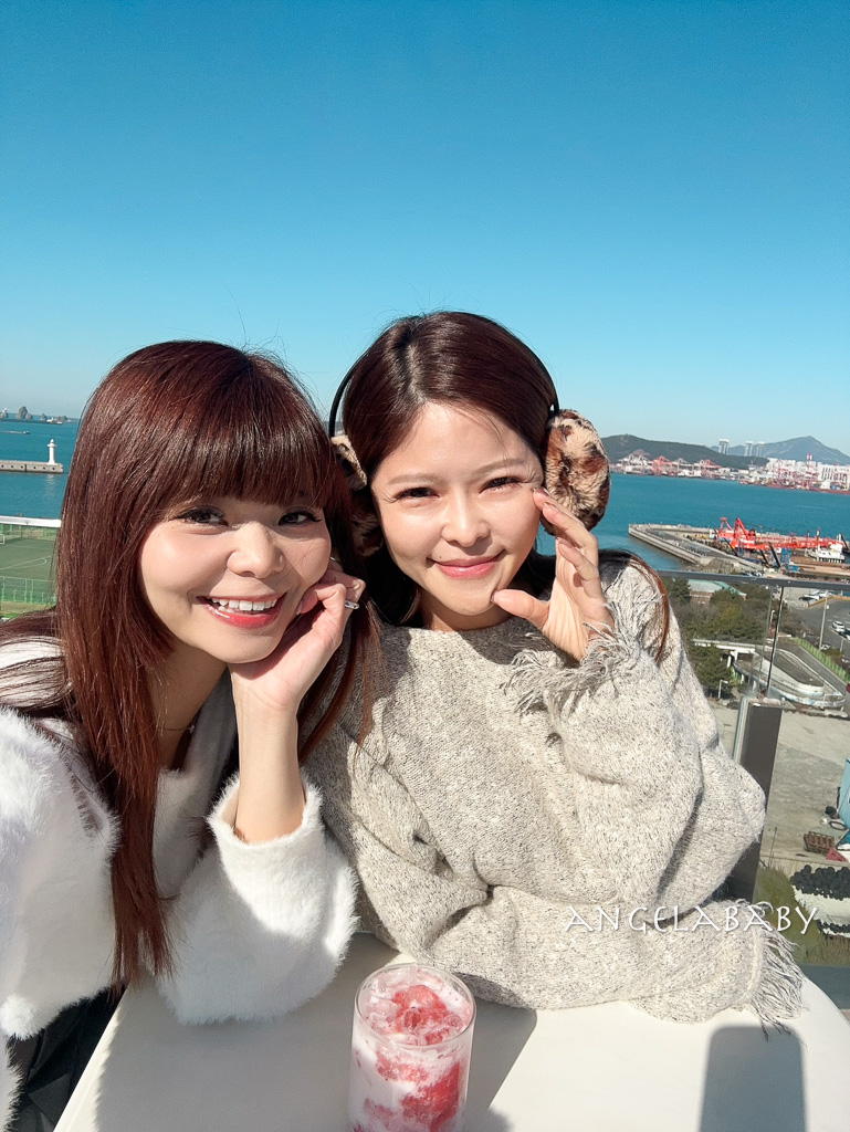 釜山影島區景觀咖啡『385咖啡｜카페 385』釜山通行證享8折優惠 @梅格(Angelababy)享樂日記