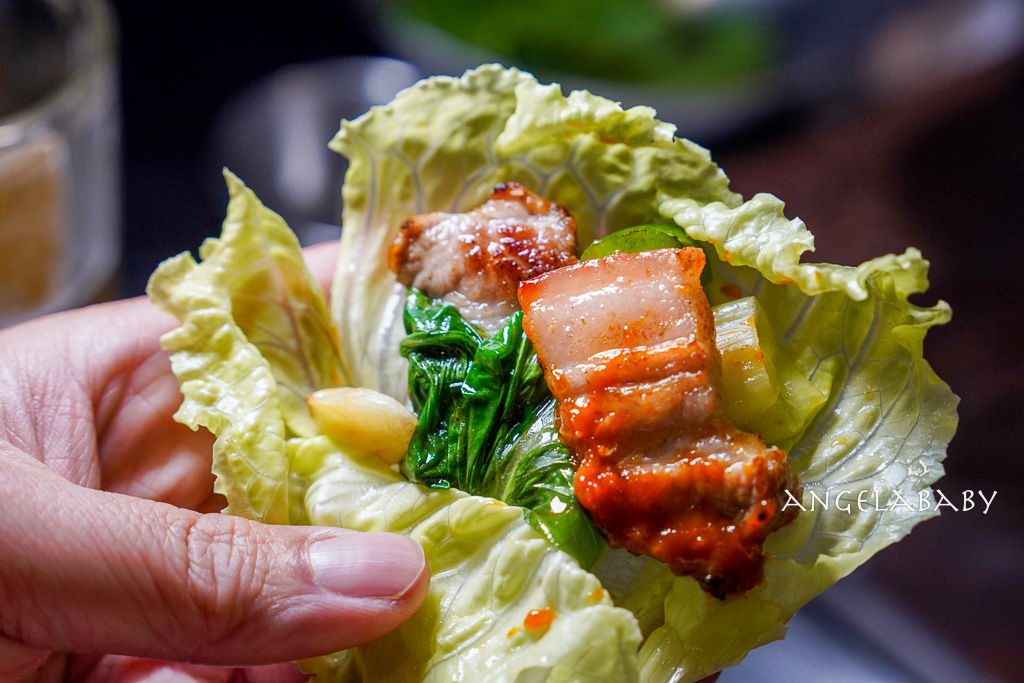 中山站韓國烤肉『金豬食堂 Gold Pig Taiwan』訂位方式、韓國米其林燒肉首家海外店，金豬食堂菜單 @梅格(Angelababy)享樂日記