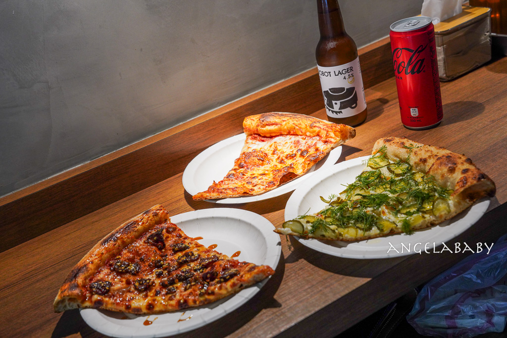 天母芝山站美食『The Slice Shop 天母』台北最好吃的現烤披薩 @梅格(Angelababy)享樂日記