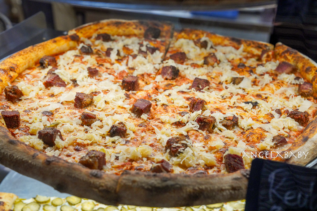 天母芝山站美食『The Slice Shop 天母』台北最好吃的現烤披薩 @梅格(Angelababy)享樂日記