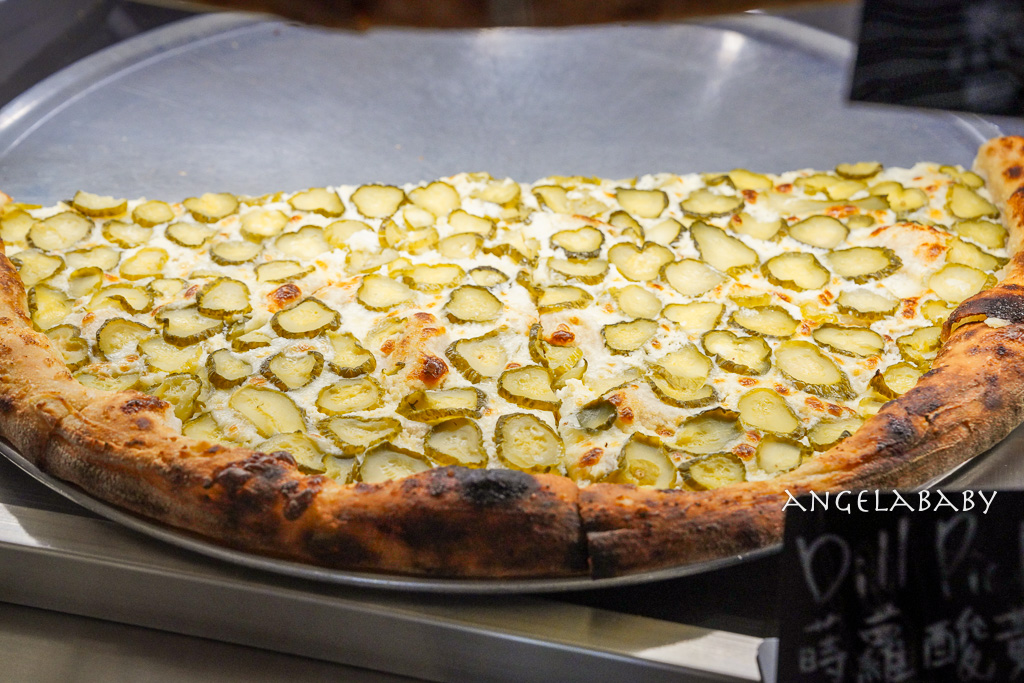 天母芝山站美食『The Slice Shop 天母』台北最好吃的現烤披薩 @梅格(Angelababy)享樂日記