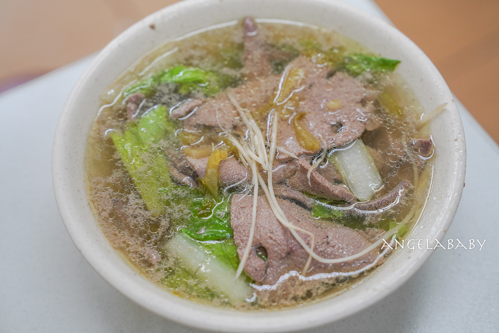 忠孝復興站小吃麵店『可口豬肝湯麻醬麵』菜單、好吃麻醬麵 @梅格(Angelababy)享樂日記