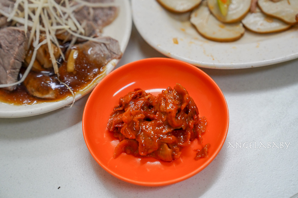 忠孝復興站小吃麵店『可口豬肝湯麻醬麵』菜單、好吃麻醬麵 @梅格(Angelababy)享樂日記