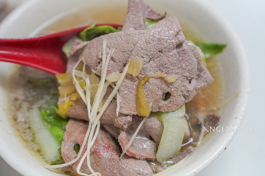 忠孝復興站小吃麵店『可口豬肝湯麻醬麵』菜單、好吃麻醬麵 @梅格(Angelababy)享樂日記