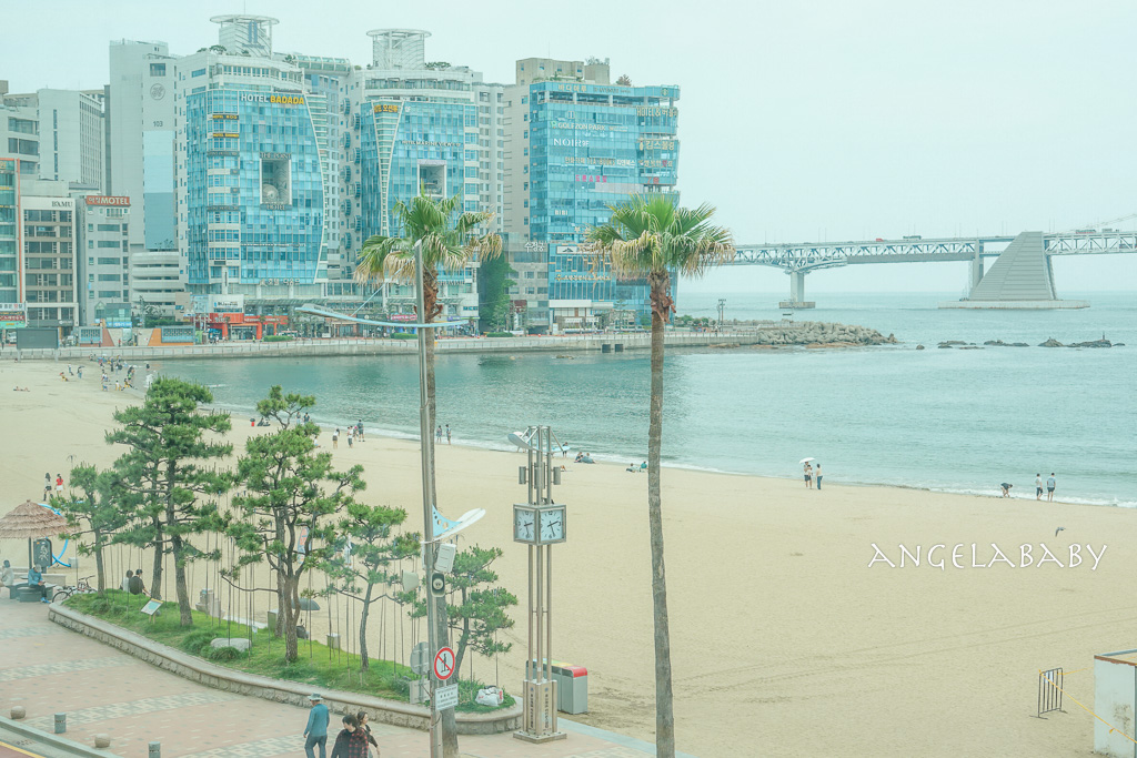 廣安里第一排海景咖啡『차선책 본점』藍緞帶咖啡廳、無麩質不加糖的好吃芝麻蛋糕 @梅格(Angelababy)享樂日記