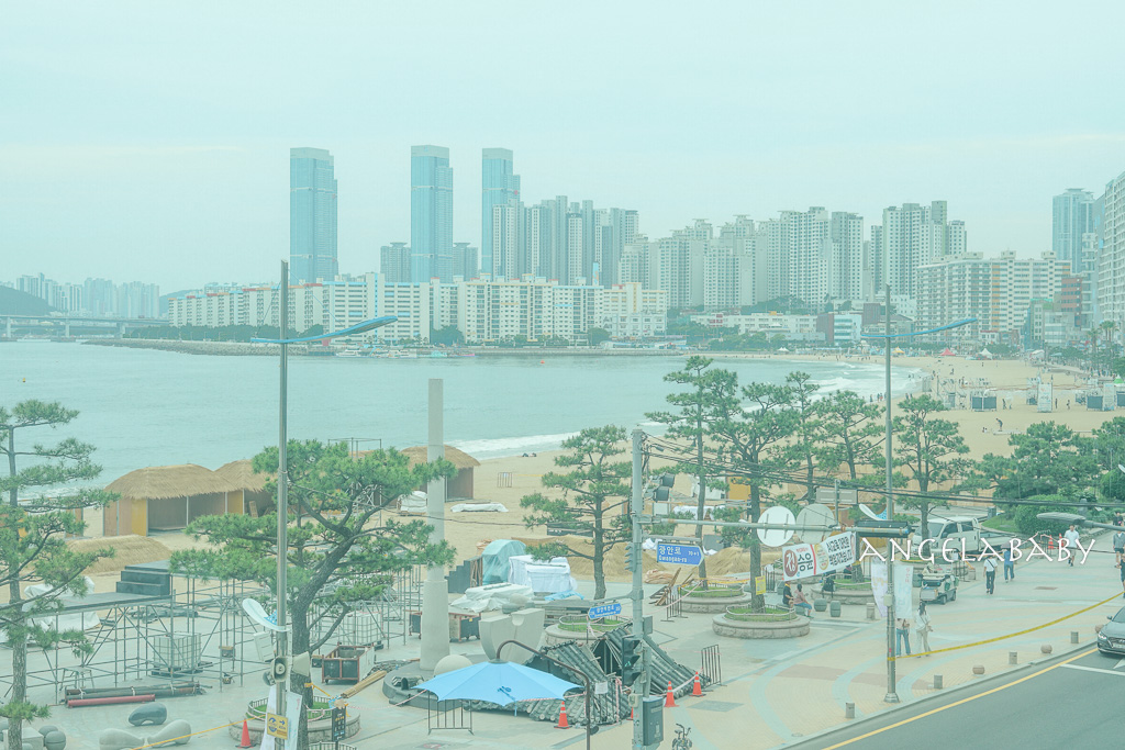 廣安里第一排海景咖啡『차선책 본점』藍緞帶咖啡廳、無麩質不加糖的好吃芝麻蛋糕 @梅格(Angelababy)享樂日記