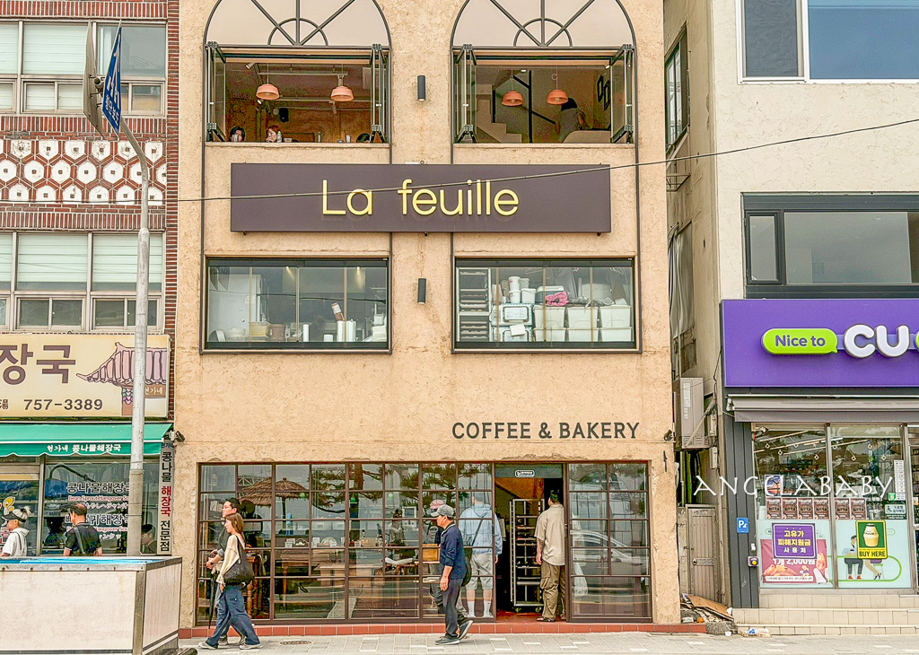 廣安里景觀咖啡麵包『La Feuille（라푀유 광안점）』廣安大橋咖啡廳 @梅格(Angelababy)享樂日記
