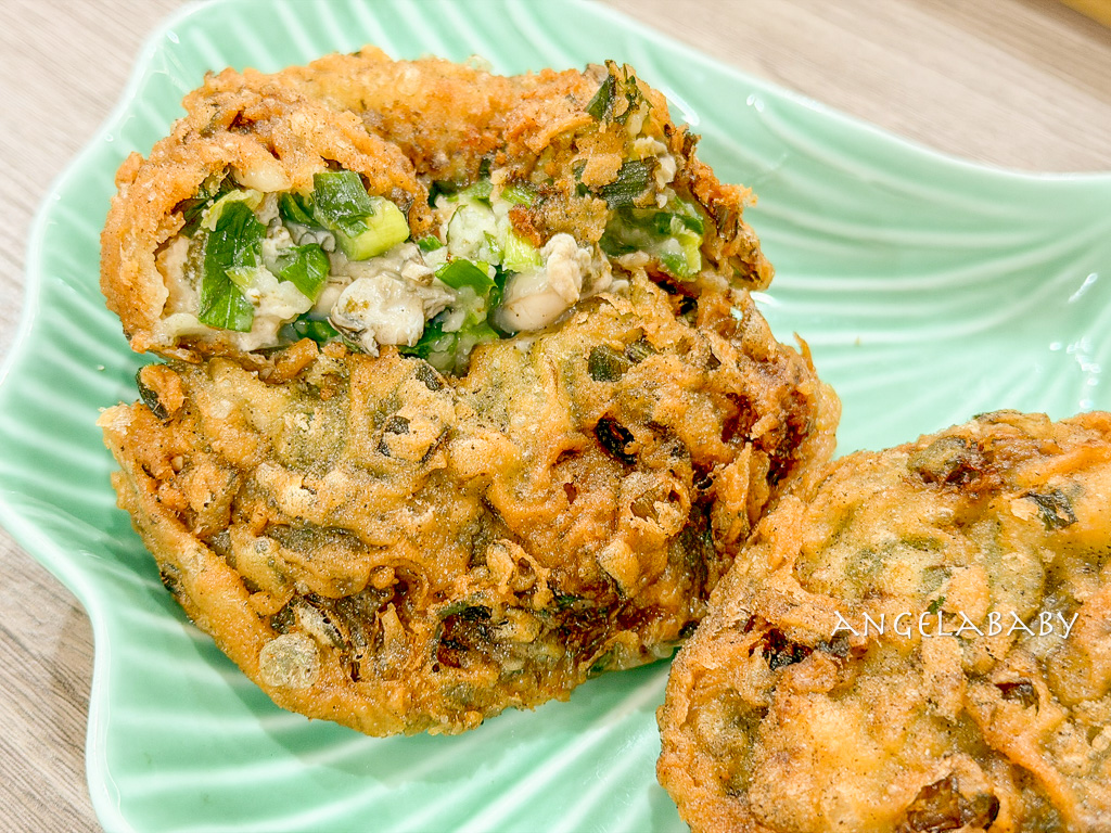 新莊美食｜福壽街必吃下午茶『後龍蚵嗲』菜單、蚵仔太肥、地瓜必點 @梅格(Angelababy)享樂日記