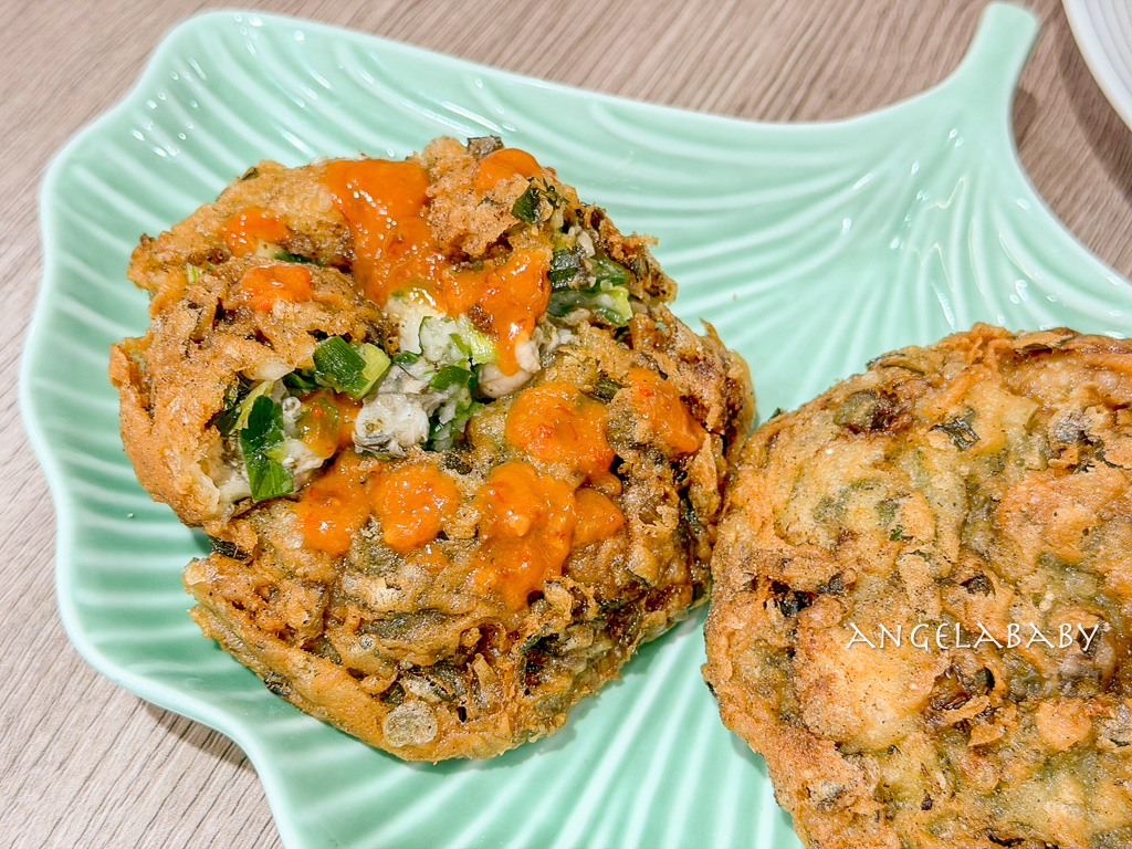 新莊美食｜福壽街必吃下午茶『後龍蚵嗲』菜單、蚵仔太肥、地瓜必點 @梅格(Angelababy)享樂日記