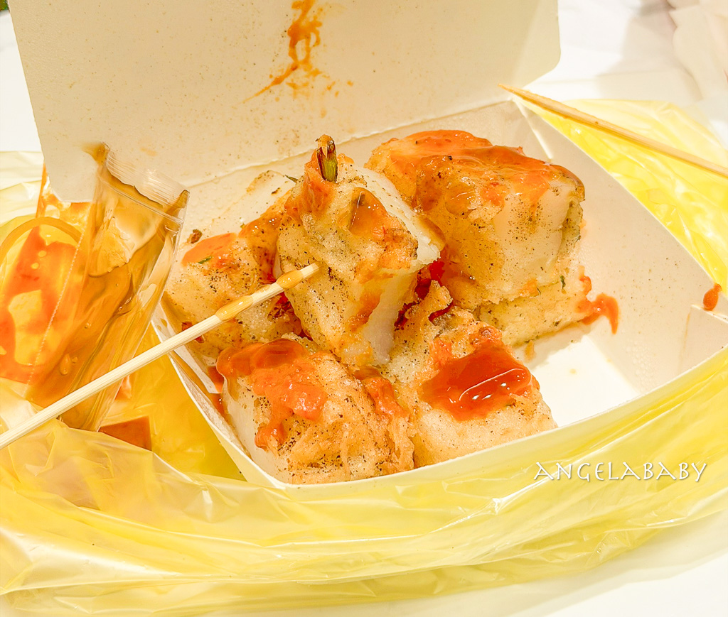 新莊美食｜福壽街必吃下午茶『後龍蚵嗲』菜單、蚵仔太肥、地瓜必點 @梅格(Angelababy)享樂日記