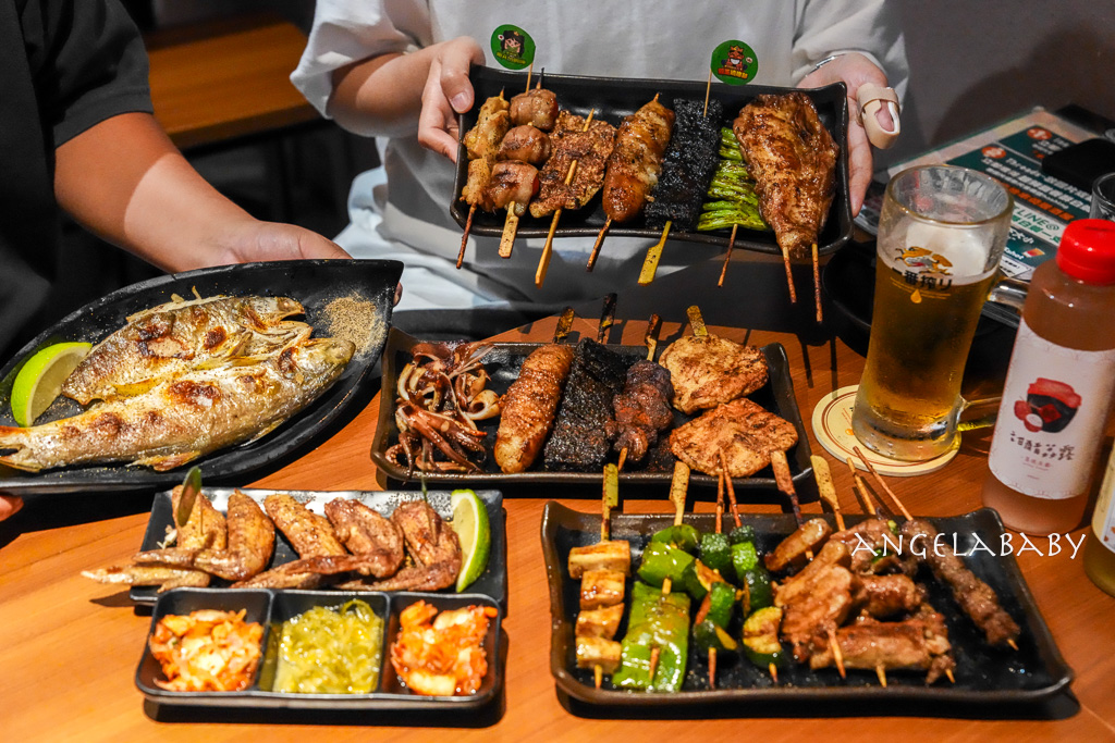 中山區超值串燒居酒屋『柒息地串燒居酒屋長安總店』菜單、30元起串燒、球賽餐廳 @梅格(Angelababy)享樂日記
