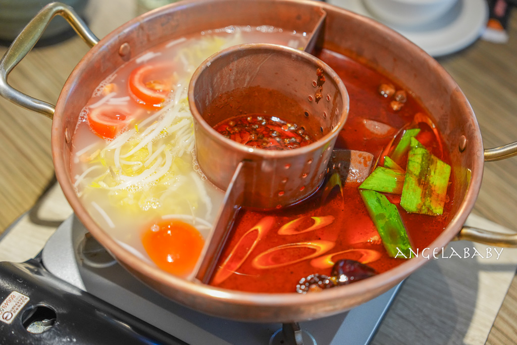 大安區老字號火鍋『涮八方紫銅鍋－麻辣鍋｜酸菜白肉鍋』訂位、六張犁聚餐推薦 @梅格(Angelababy)享樂日記