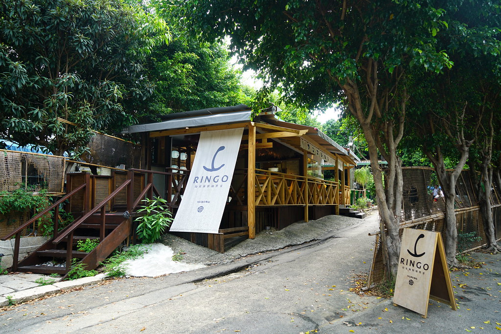 台中乍見日本神社 林檎印リンゴジルシ ．Ringo ＃林檎盛 ＃抹茶牛奶 ＃綠圈圈手選123X圈幣計畫 @梅格(Angelababy)享樂日記